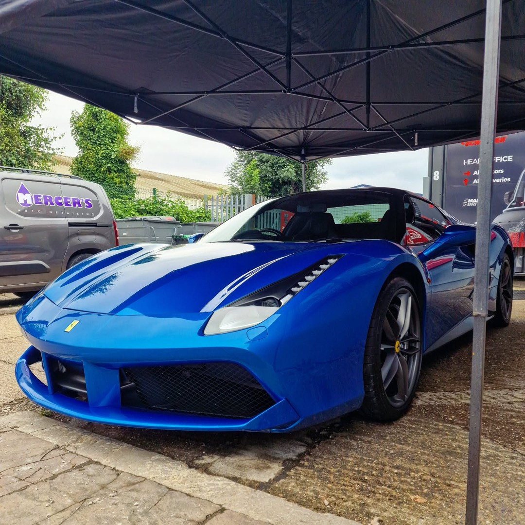 Mercer's Auto Detailing — Ferrari 488 spider full detail and ceramic coat 2